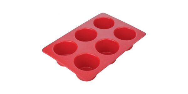 Silikonové formy na pečení - Forma 6 muffinů DELÍCIA SILICONE